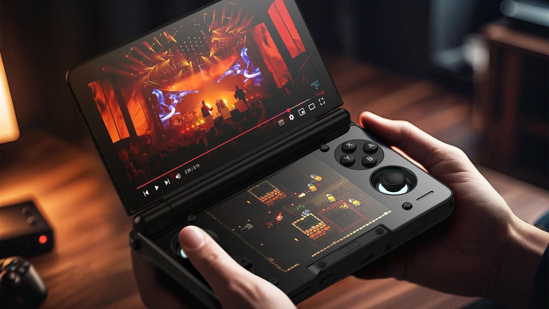 Ayn Thor Un Vistazo A La Nueva Portatil Con Dos Pantallas