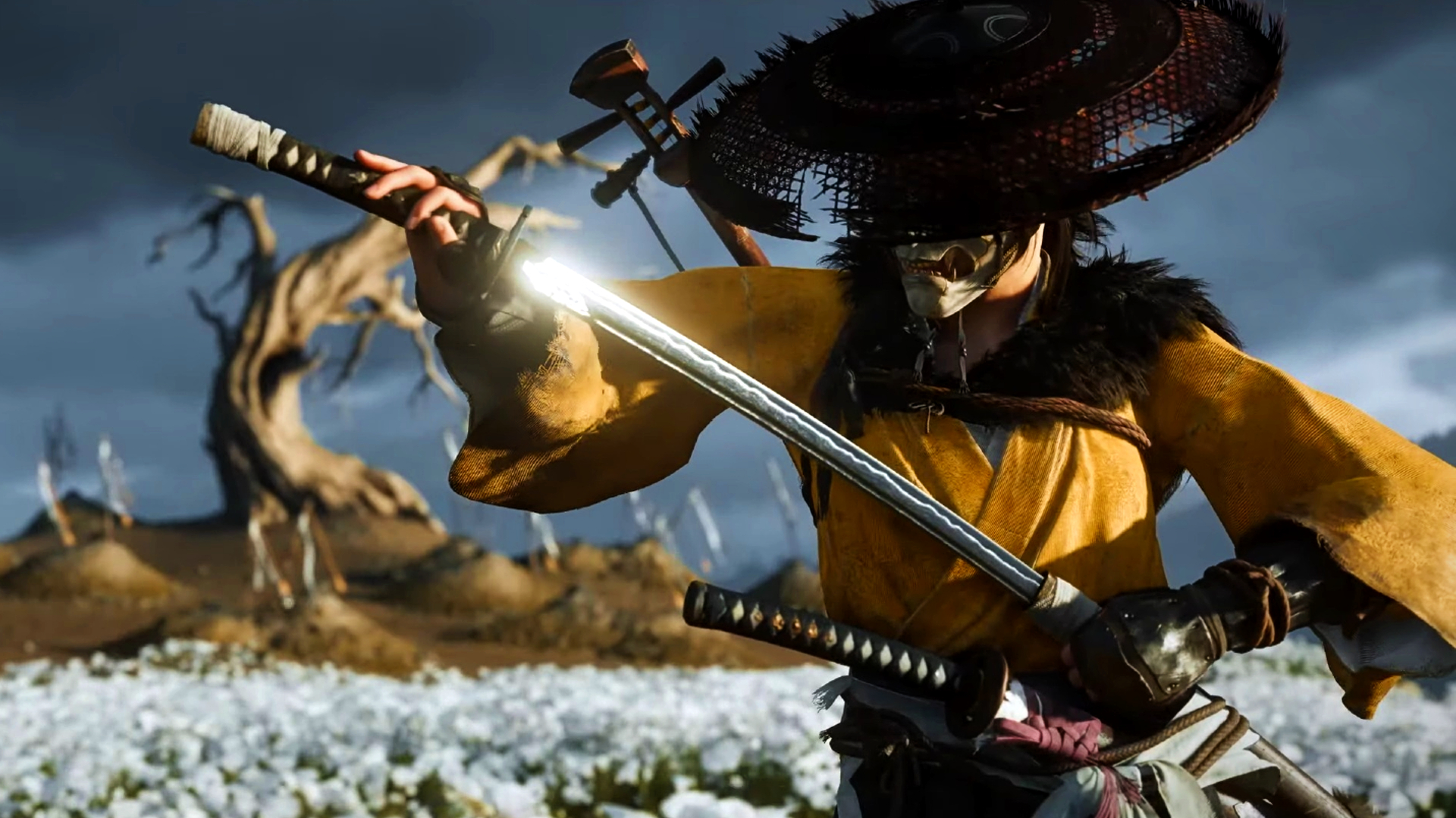 Ghost Of Yotei Nos Muestra La Jugabilidad De Bloody Yari En Un Nuevo Trailer