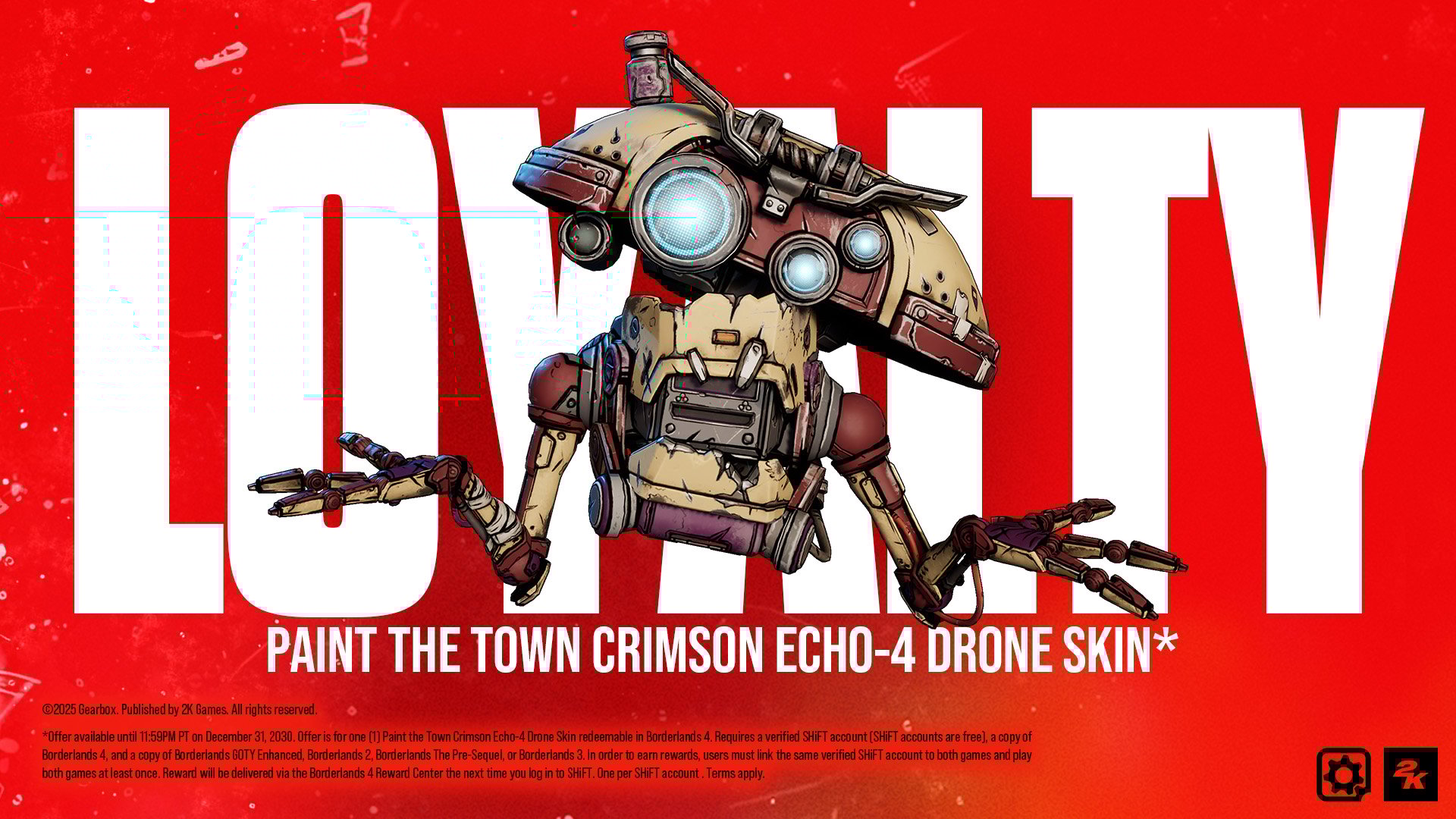 Borderlands 4 Anade El Pack Break Free Nuevos Aspectos Para El Dron Echo 4 Y Una Recompensa Para Los Mas Fieles