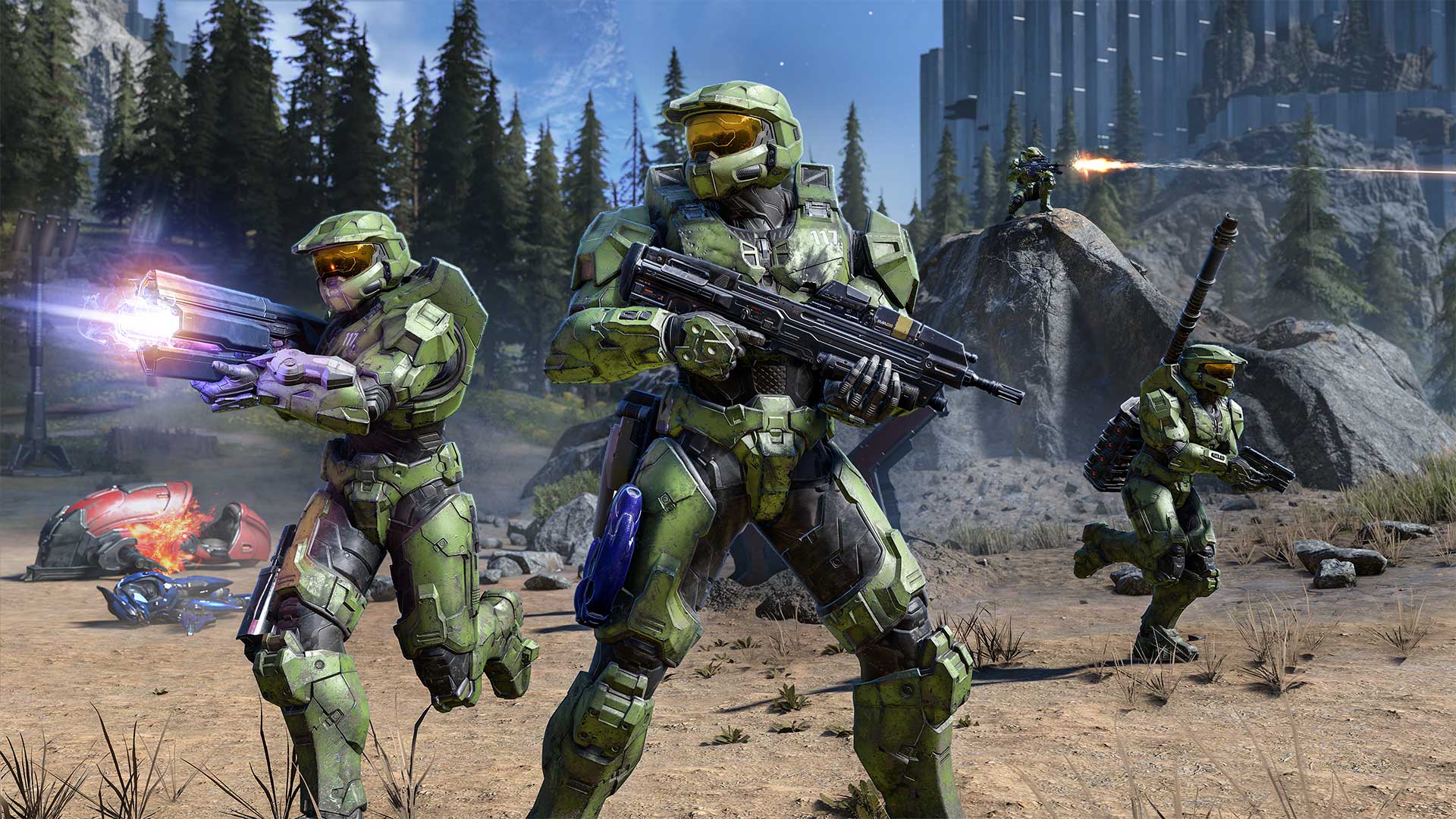 Comparativa Grafica Del Primer Halo Versus Halo Campaign Evolved