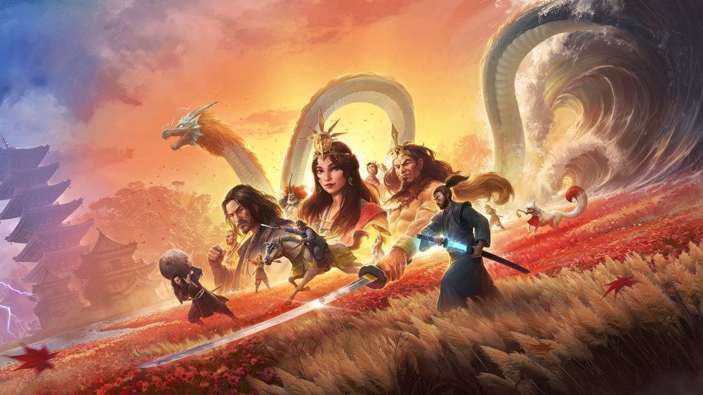 Descubre La Nueva Expansion De Age Of Mythology Retold Heavenly Spear Y Su Emocionante Campana Japonesa