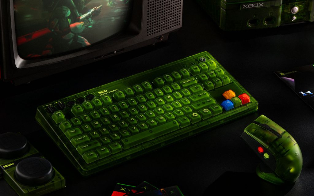 El Teclado Retro Inspirado En Xbox 8bitdo Retro 87 Mechanical Keyboard Ya Disponible En Espana