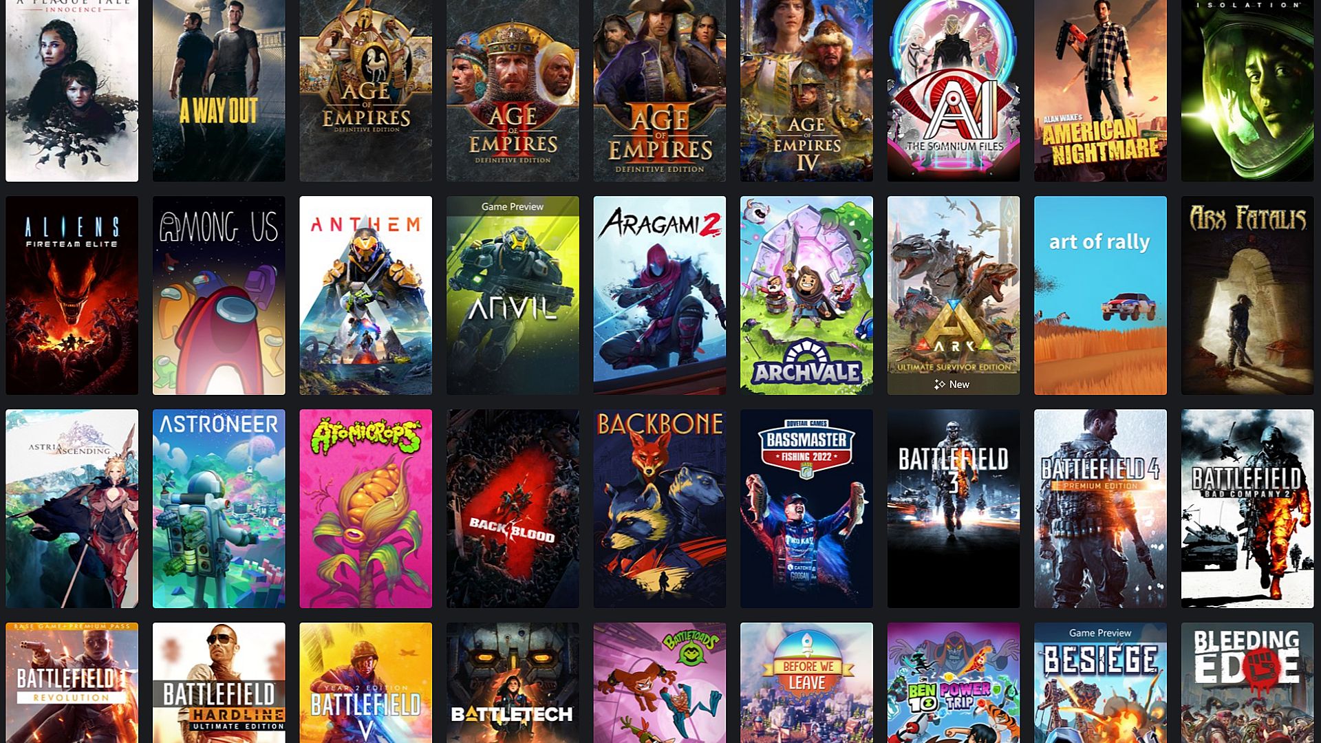 Nuevas Ofertas Temporales En Juegos Para Pc