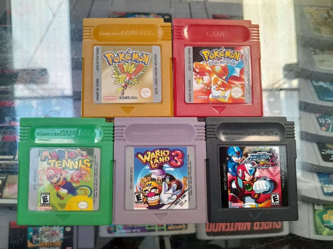 Cartuchos Repro de Gameboy y Gameboy Advance.