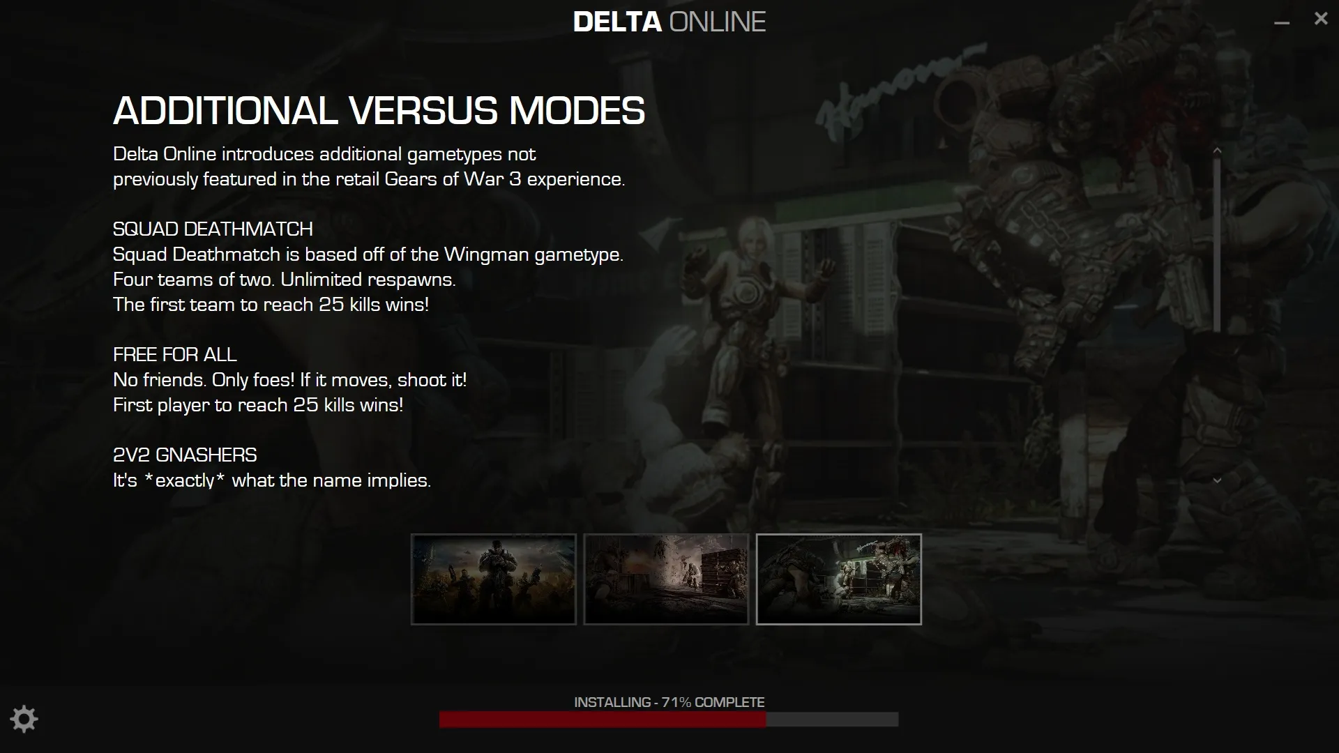 Ya Puedes Jugar A Gears Of War 3 En Pc Gracias Al Mod Delta Online En Steam Deck 1