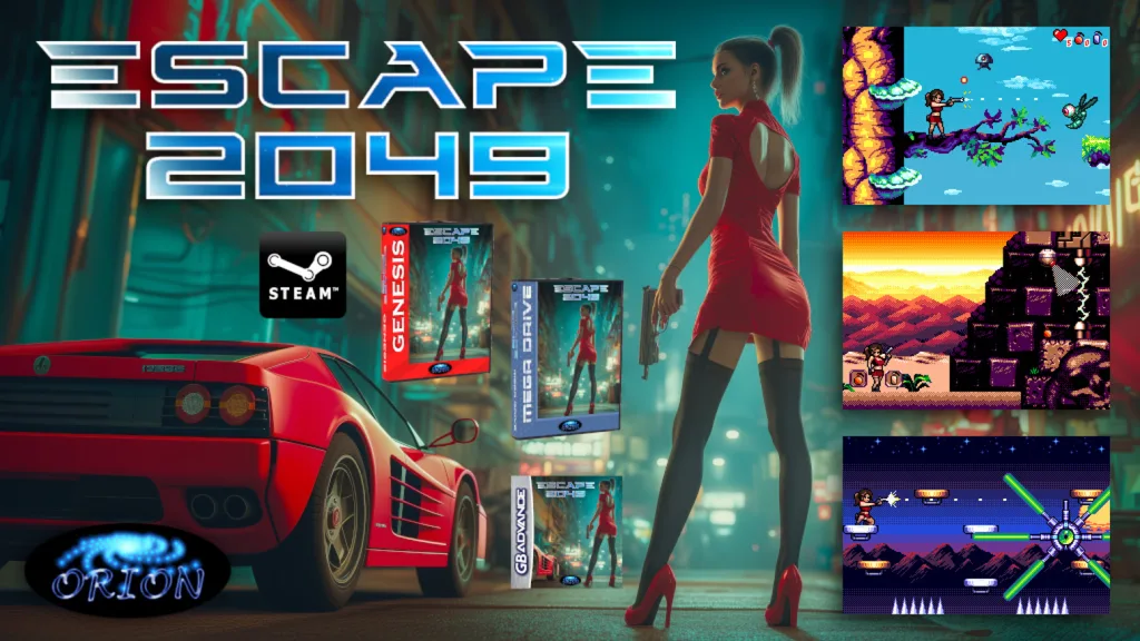 Escape 2049 Anunciado Para Sega Genesis Y Gba