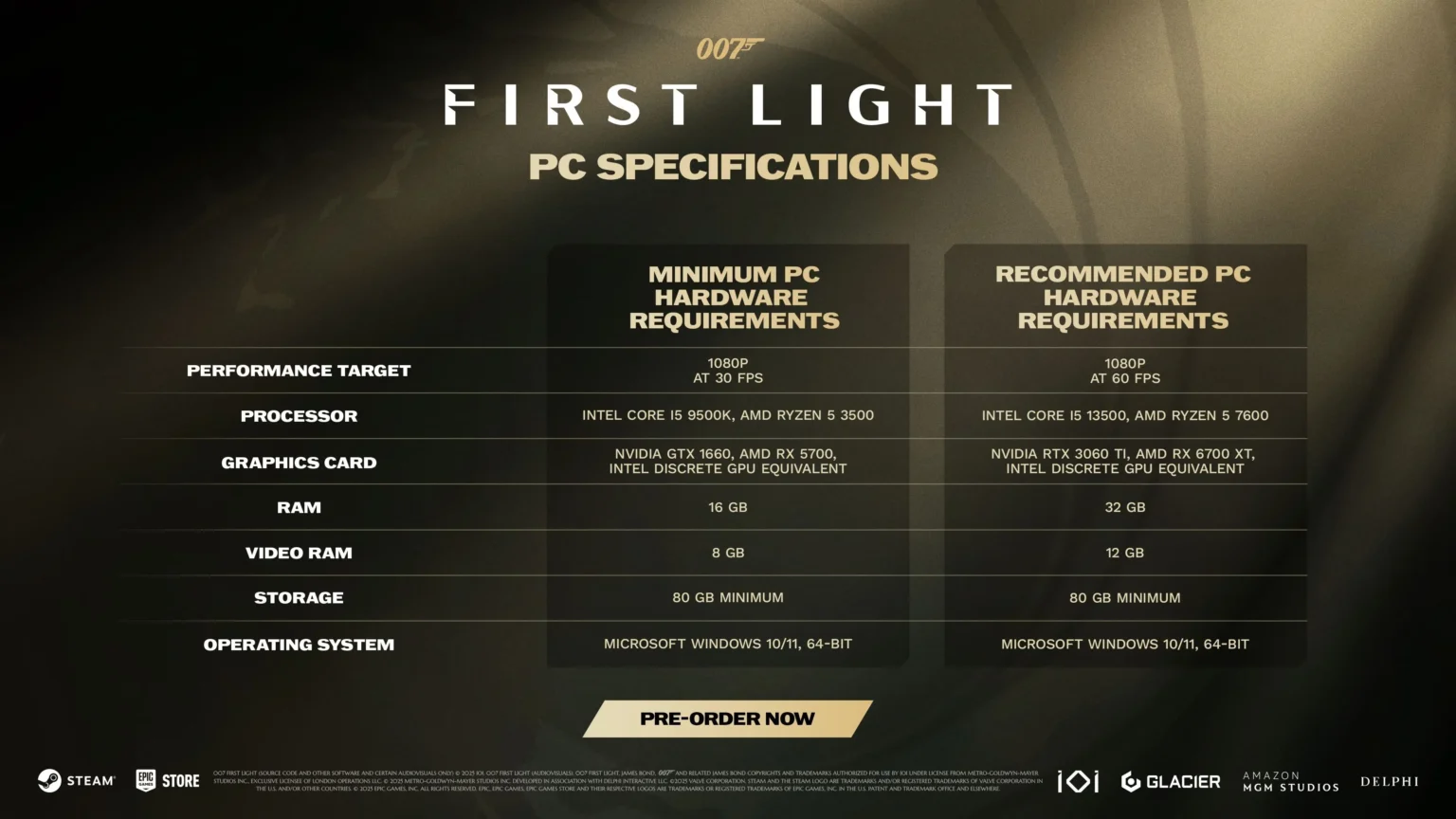 Requisitos Minimos De 007 First Light Revelados Podran La Steam Deck O La Rog Ally Con El