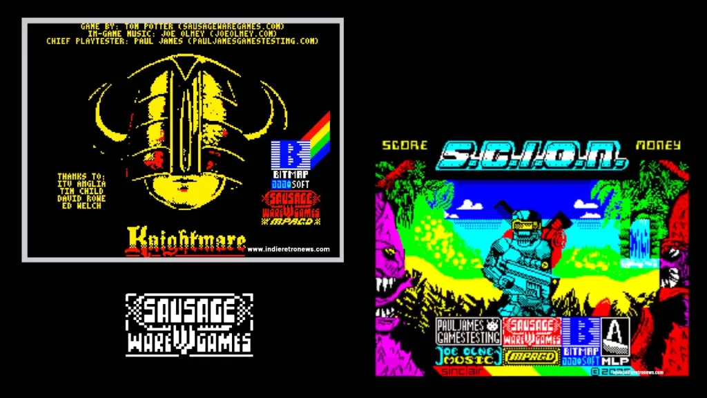 Sausageware Lanza Dos Nuevos Titulos Para Zx Spectrum