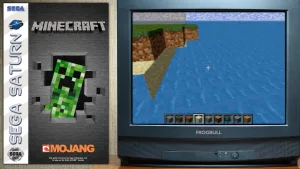 Consiguen Hacer Funcionar Minecraft En Una Sega Saturn